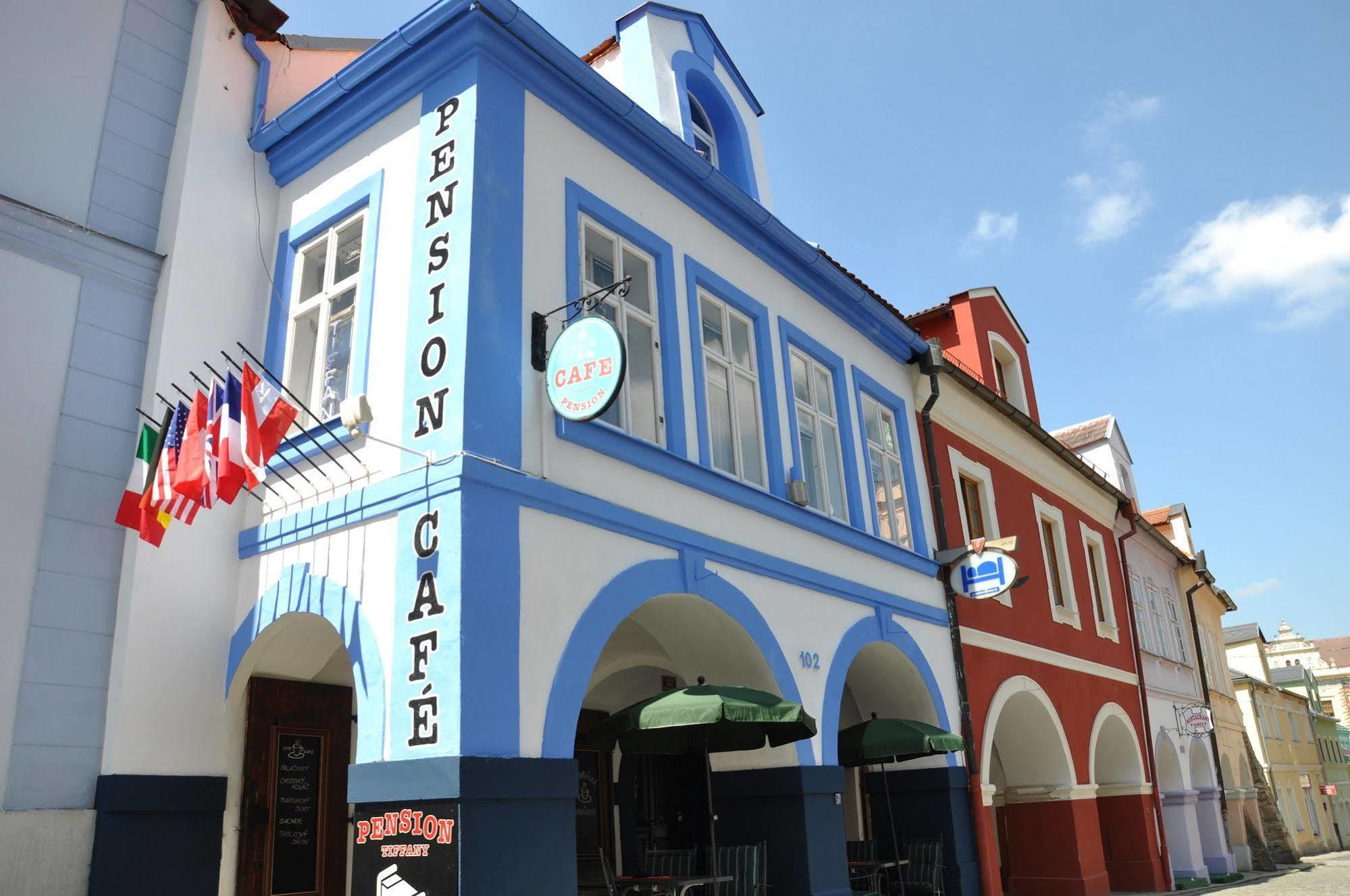 Centrum Tiffany Pension Domažlice Eksteriør billede