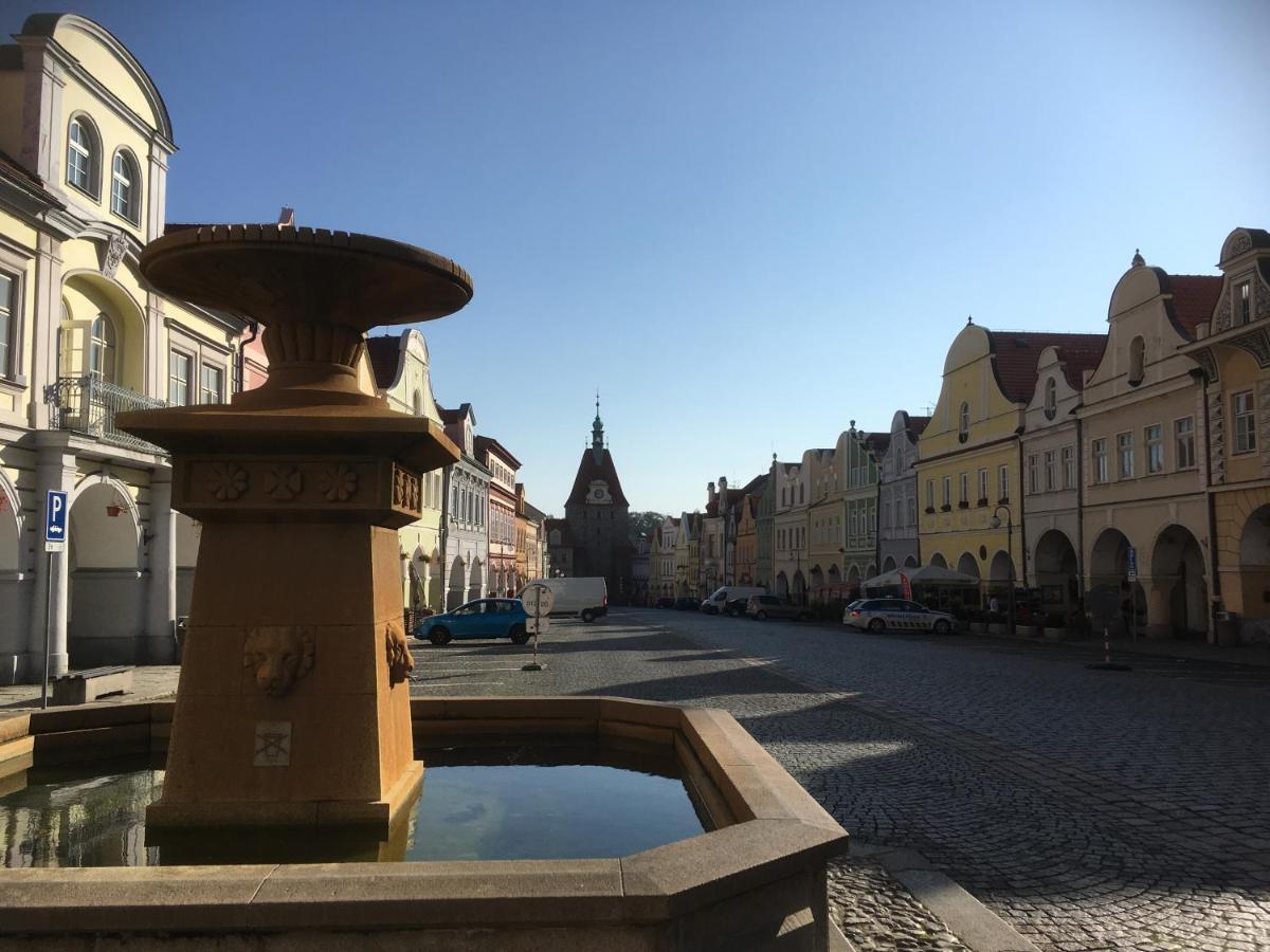 Centrum Tiffany Pension Domažlice Eksteriør billede